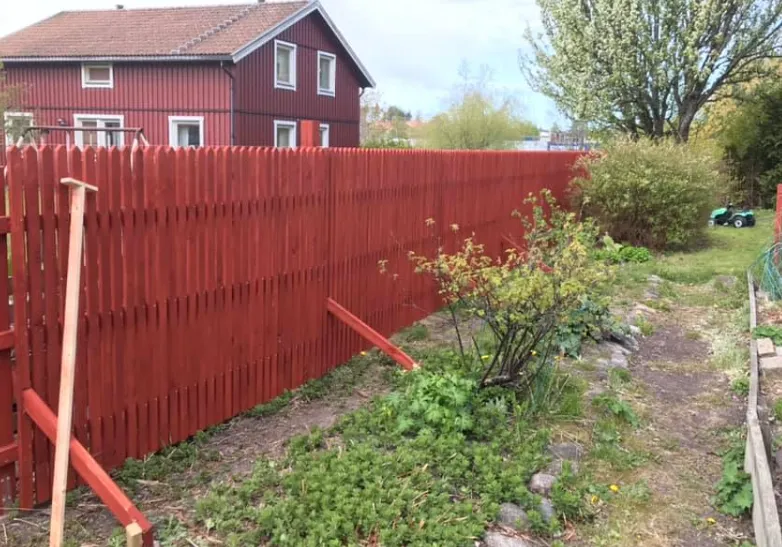Nytt falurött plank