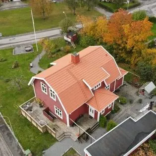 Takbyte sett från ovan